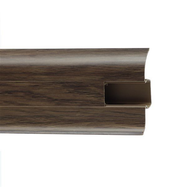 Plintă PVC cu Canal Cablu 5,5 cm x 250 cm - Plintă - Softambient