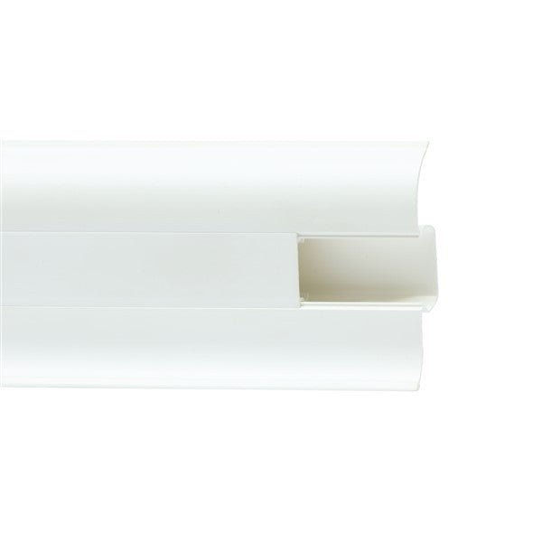 Plintă PVC cu Canal Cablu 5,5 cm x 250 cm - Plintă - Softambient