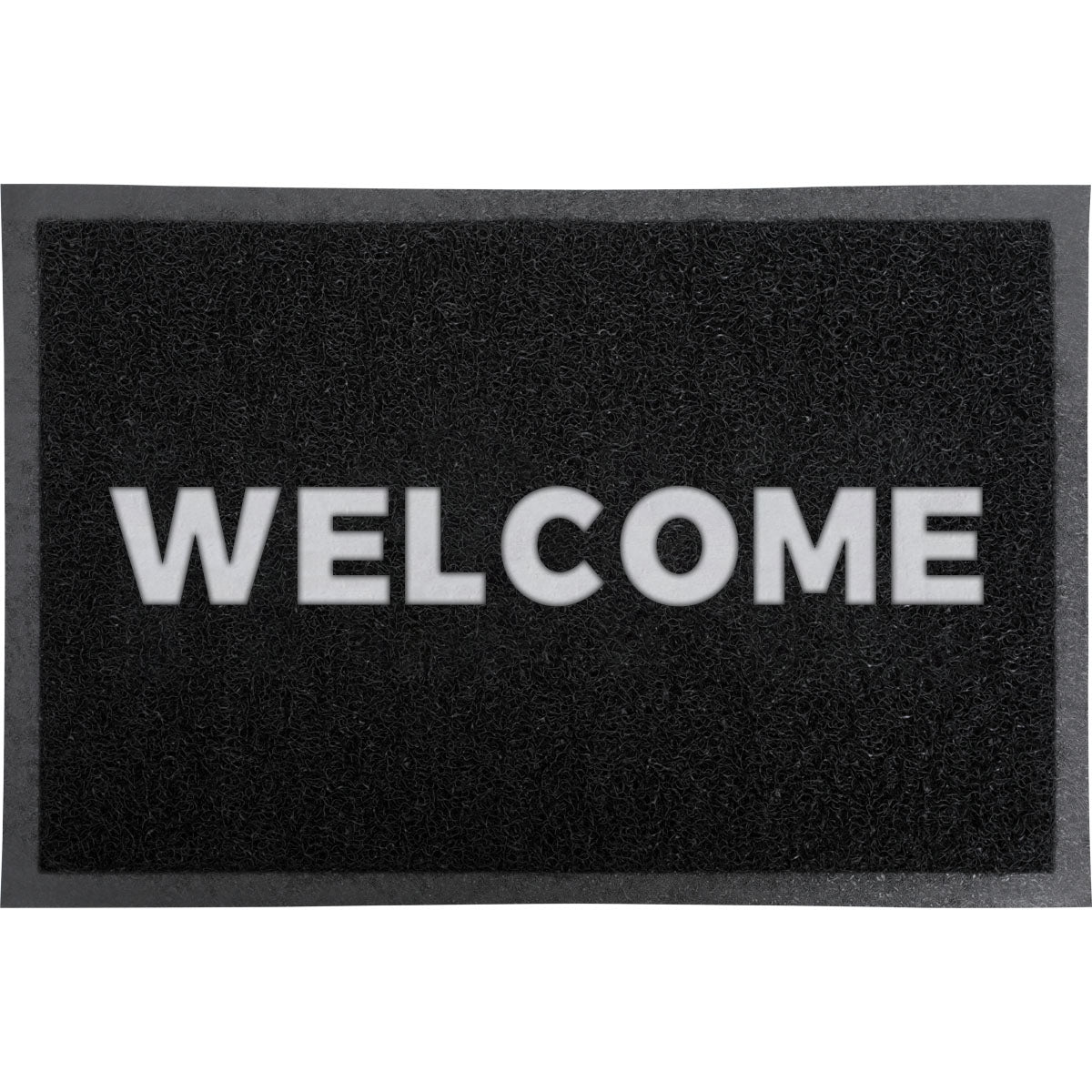 Preș de Intrare Exterior Spaghetti 40X60CM PVC NEGRU - Welcome - Preș - Softambient