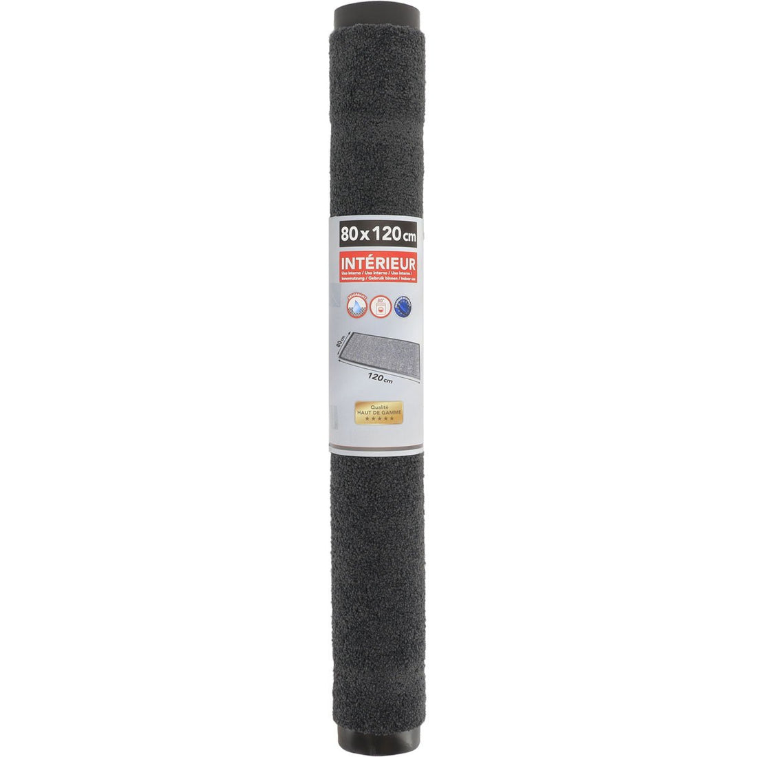 Preș de Intrare Interior Baptiste 80X120CM Poliamidă/Pvc Albastru Chine - Preș - Softambient