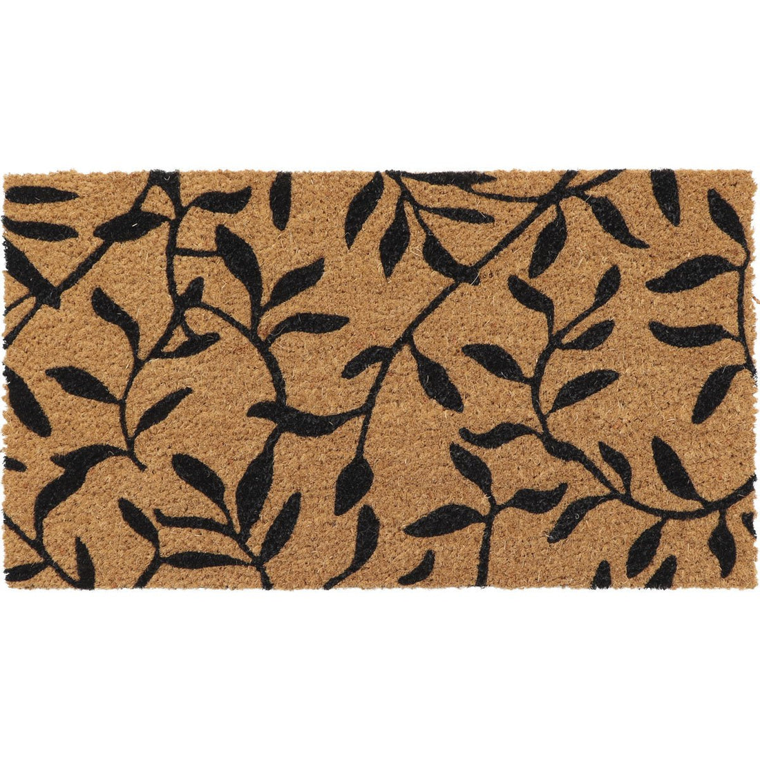 Preș Intrare Exterior 33X60CM Coco/Pvc - Feuille - Preș - Softambient