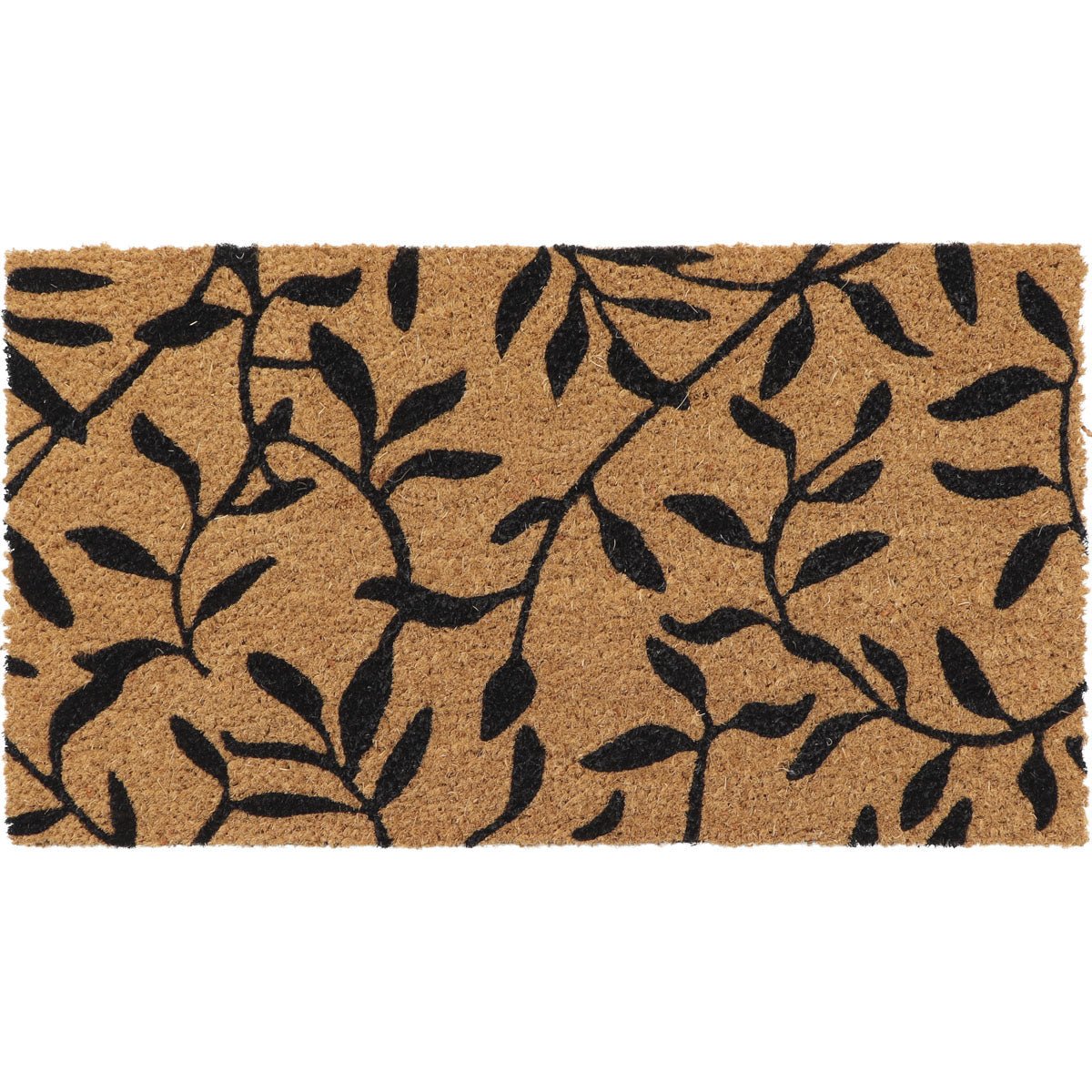 Preș Intrare Exterior 33X60CM Coco/Pvc - Feuille - Preș - Softambient