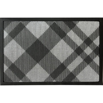 Preș Intrare Exterior 3D Grille 40X60CM Poliester/Tpe - Losange - Preș - Softambient