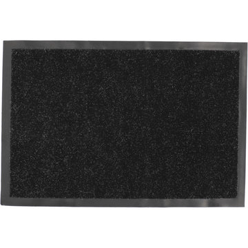 Preș Intrare Exterior 40X60CM Poliester/Pvc - Chine Negru - Preș - Softambient