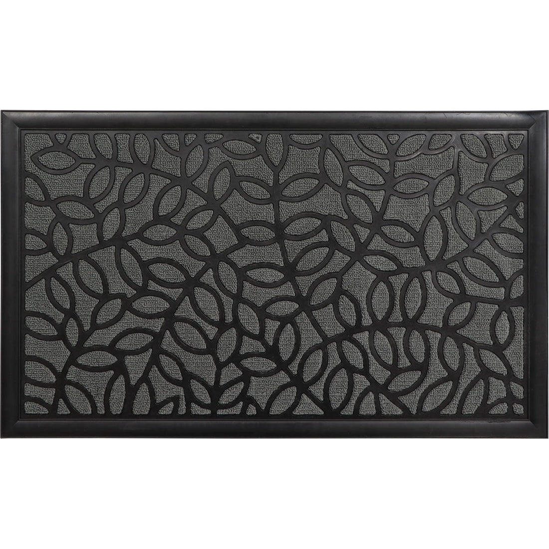 Preș Intrare Exterior Adăpostit Bronx 45X75CM Polipropilenă/Cauciuc - Gri Antracit - Preș - Softambient