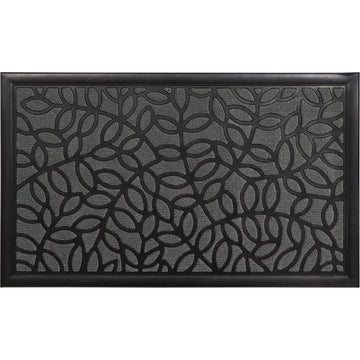Preș Intrare Exterior Adăpostit Bronx 45X75CM Polipropilenă/Cauciuc - Gri Antracit - Preș - Softambient