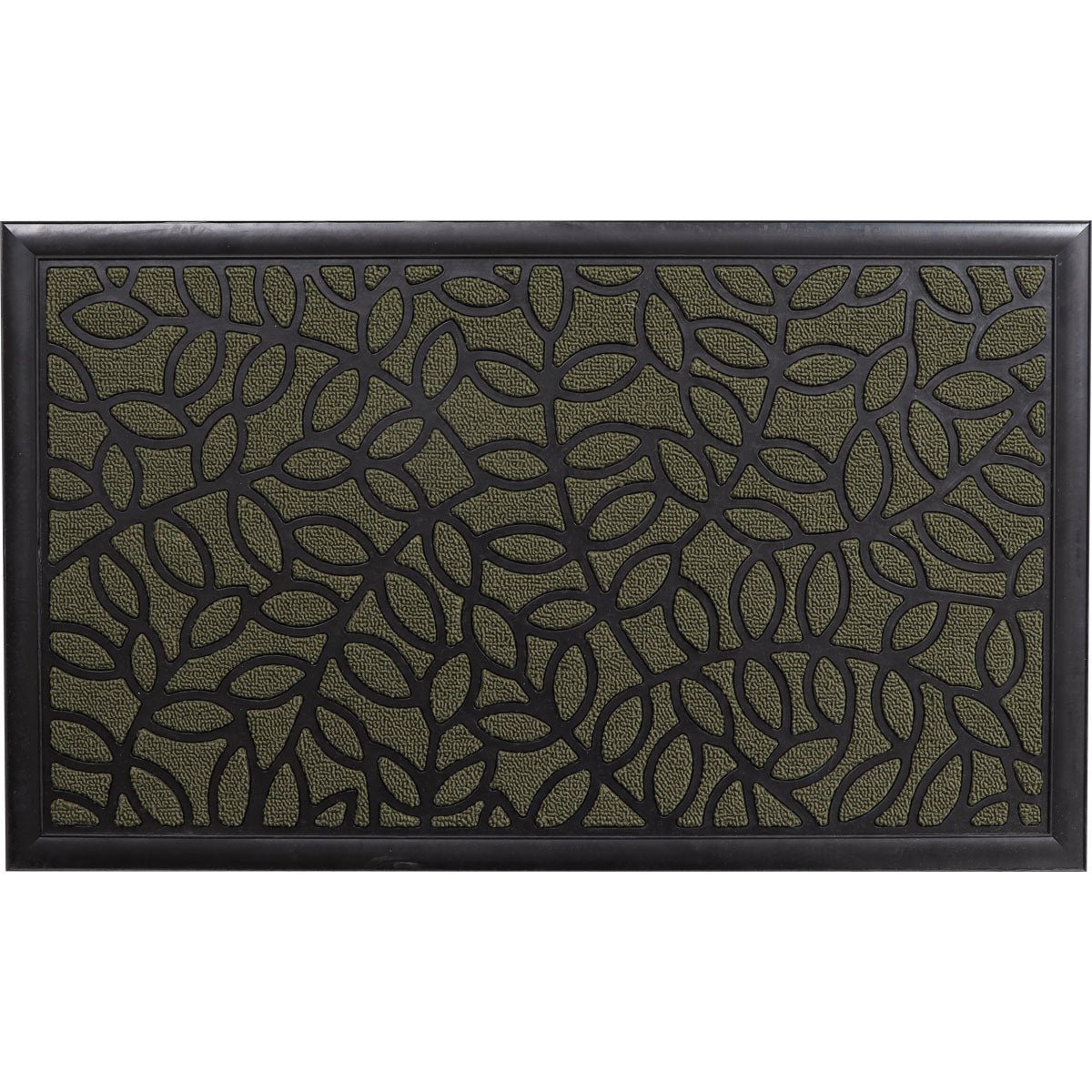 Preș Intrare Exterior Adăpostit Bronx 45X75CM Polipropilenă/Cauciuc - Verde - Preș - Softambient