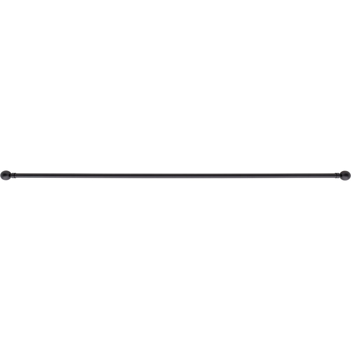 Galerie Extensibilă 210-380 CM Gaia - Negru Mat