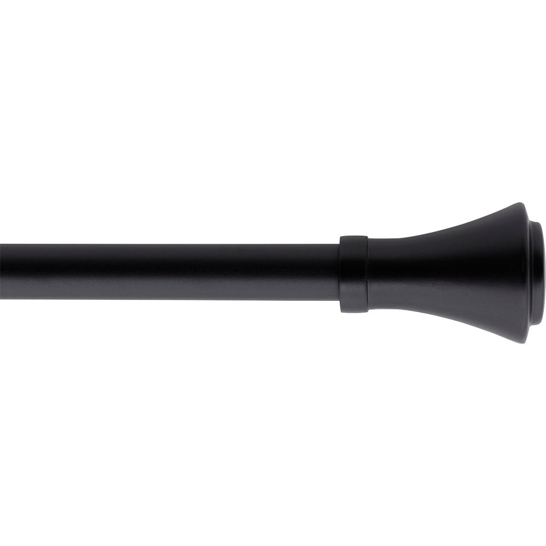 Set Galerie Extensibilă 120 - 210 CM Brasserie Φ19MM - Negru Mat - Set galerie extensibilă - Softambient