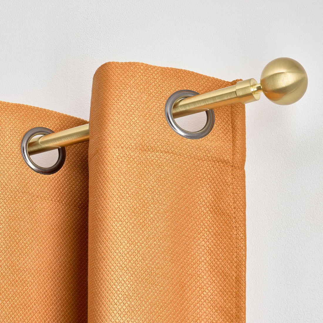 Set Galerie Extensibilă 120 - 210 CM Maia Φ19MM - Auriu - Set galerie extensibilă - Softambient