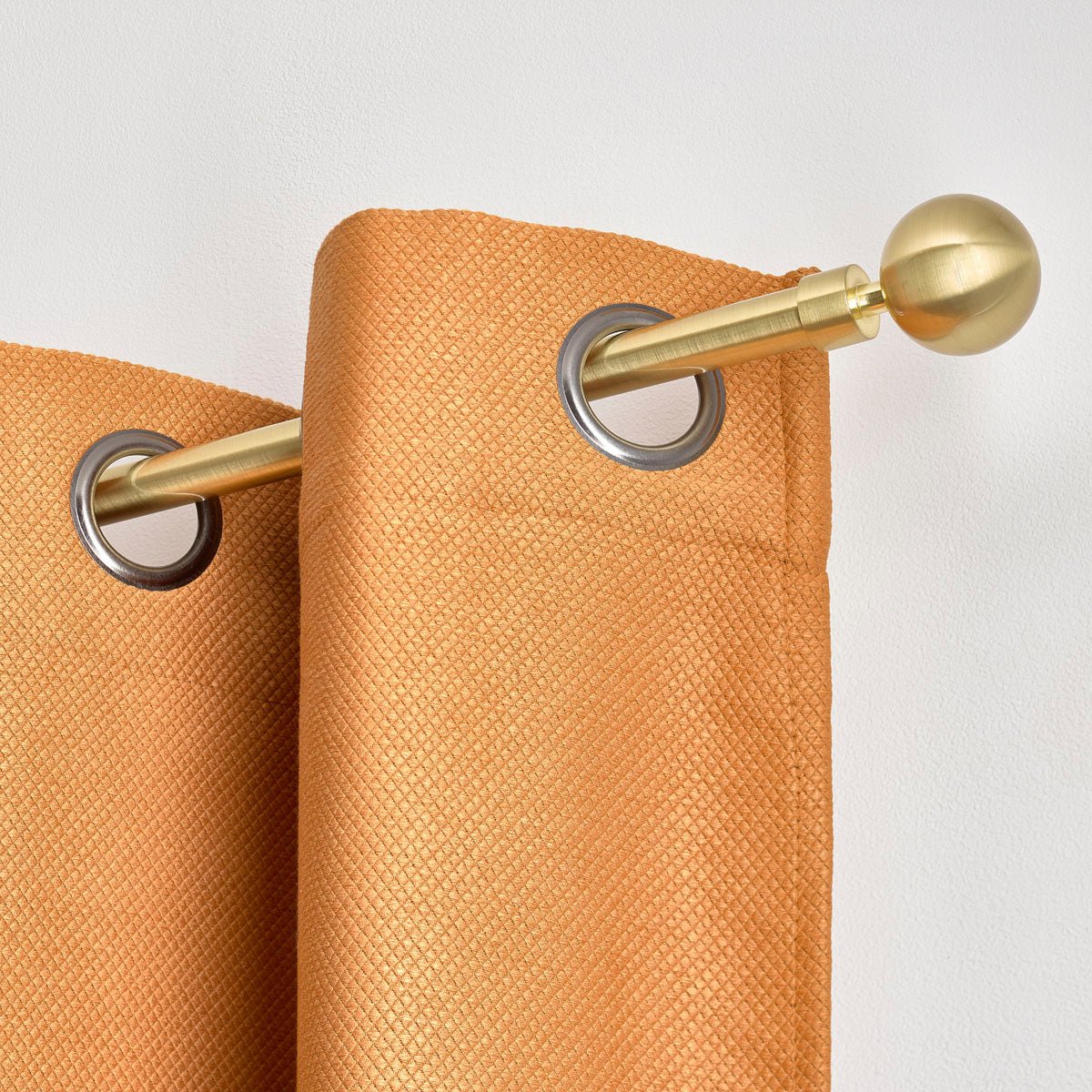 Set Galerie Extensibilă 120 - 210 CM Maia Φ19MM - Auriu - Set galerie extensibilă - Softambient