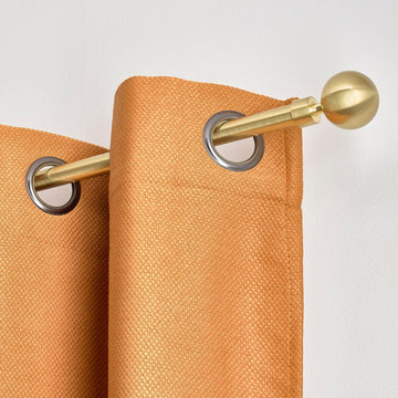 Set Galerie Extensibilă 120 - 210 CM Maia Φ19MM - Auriu - Set galerie extensibilă - Softambient